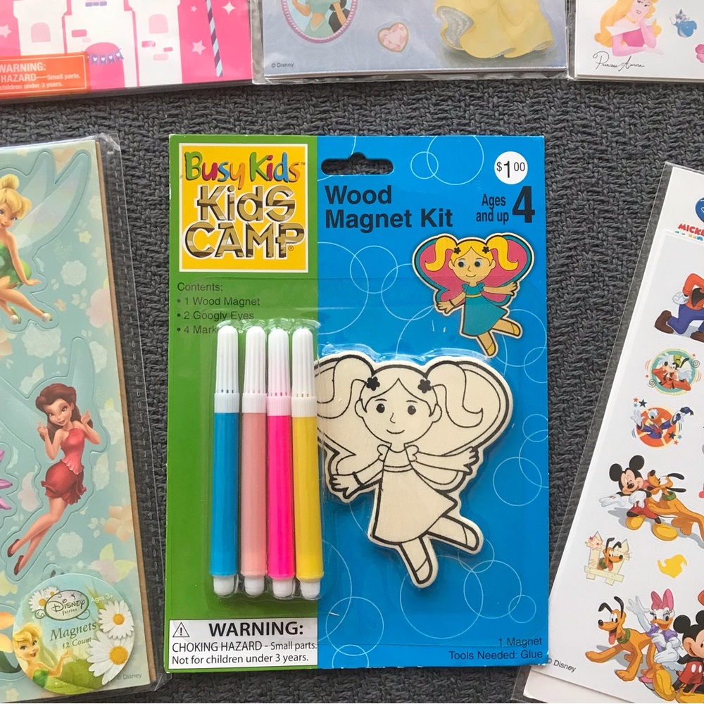 NWT Disney Princess Sticker Collection Hello Kitty Dora Explorer Mickey Mouse - Picture 6 of 7